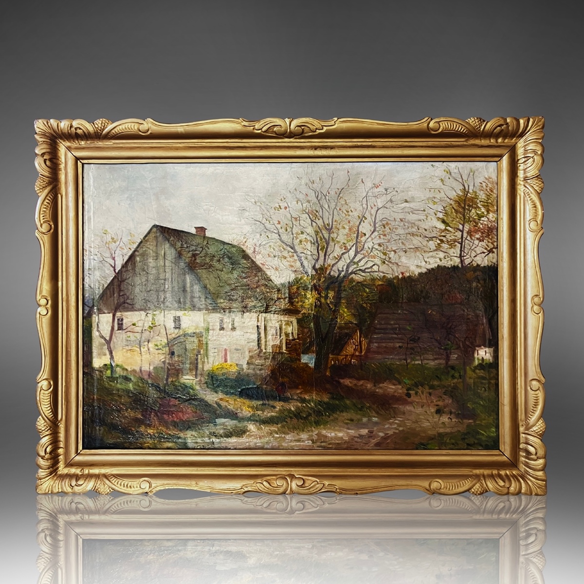 Augustin Satra (1877 - 1909) - Na venkově