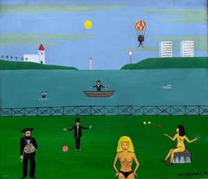 Josef Hlinomaz (1914 - 1978) - Letní divertimento u vody
