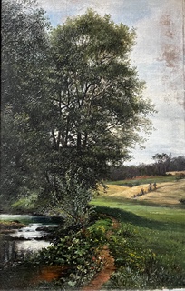 Alois Kirnig (1840 - 1911) - Letní ticho u potoka