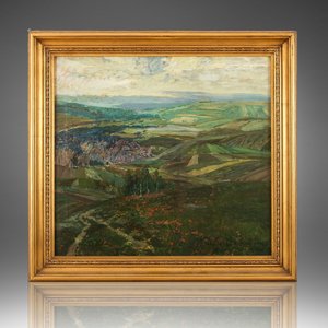 Josef Ullmann (1870 - 1922) - Výhled do kraje (kolem roku 1905)