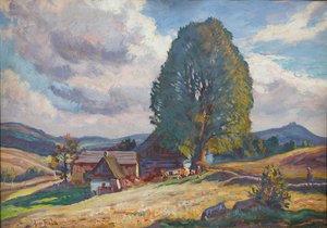 Josef Fiala (1882 - 1963) - Podzim na Českomoravské vrchovině
