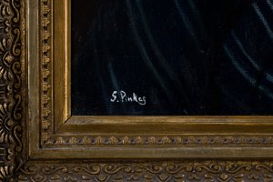Soběslav Hippolyt Pinkas (1827 - 1901) - Portrét dámy