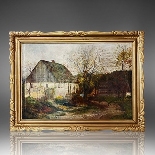 Augustin Satra (1877 - 1909) - Na venkově