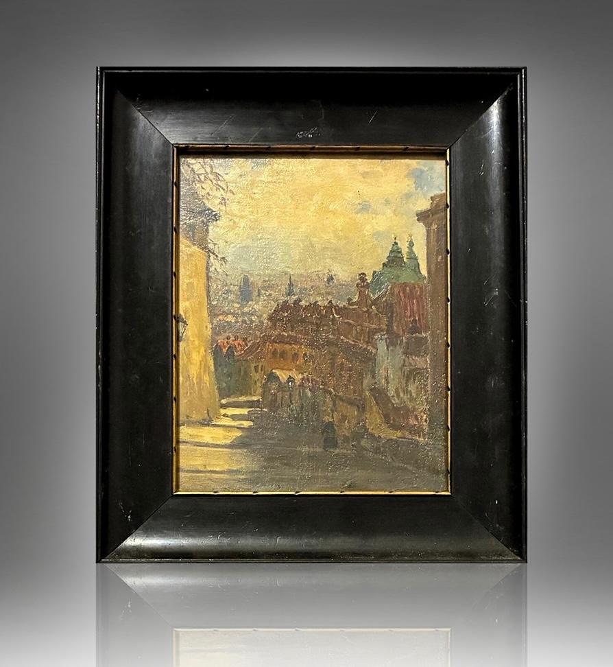 Jan Slavíček (1900 - 1970) - Pražská ulička