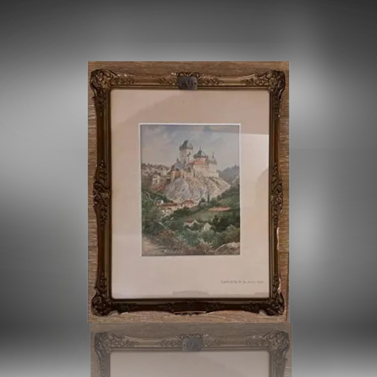 Alois Kirnig (1840 - 1911) - Karlštejn