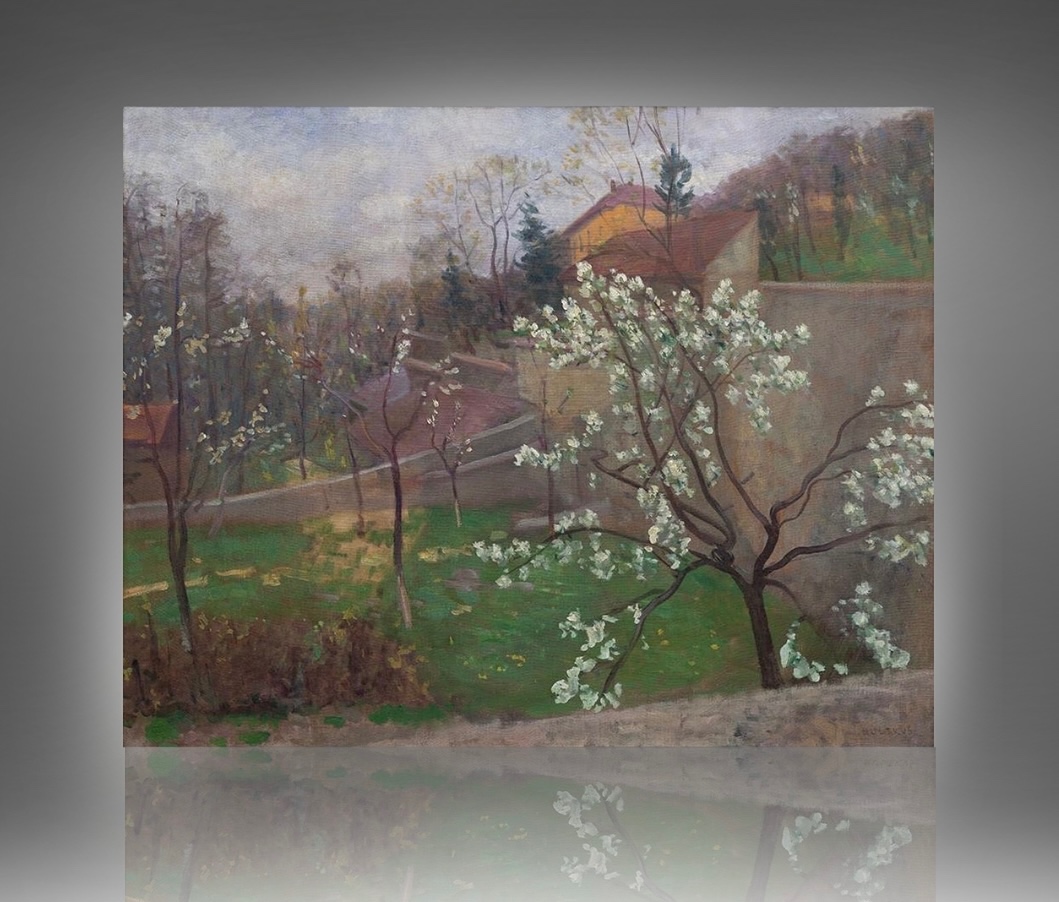 Josef Multrus (1898 - 1957) - Jaro na Petříně