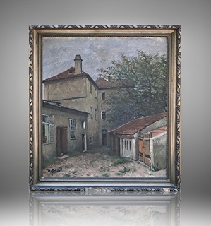 Alois (Lecoque) Kohout (1891 - 1981) - Dvůr na Opyši