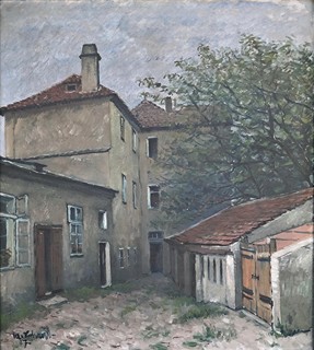 Alois (Lecoque) Kohout (1891 - 1981) - Dvůr na Opyši
