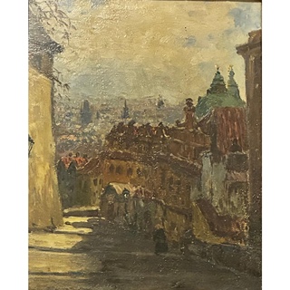 Jan Slavíček (1900 - 1970) - Pražská ulička