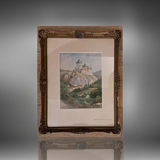 Alois Kirnig (1840 - 1911) - Karlštejn