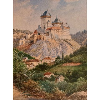 Alois Kirnig (1840 - 1911) - Karlštejn