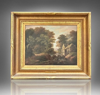John Wallace Tucker (1808 - 1869) - Mlýn z hrabství Devon