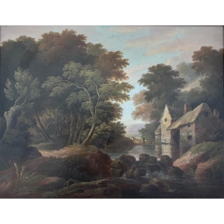 John Wallace Tucker (1808 - 1869) - Mlýn z hrabství Devon