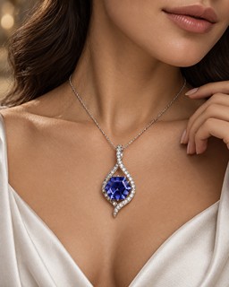 Tanzanit 14.46 ct