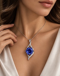 Tanzanit 14.46 ct