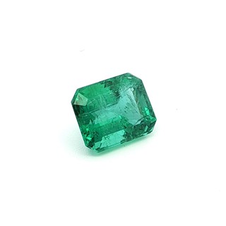Smaragd ze Zambie 2.67 ct, Vivid green, Minor Oil