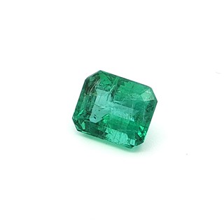 Smaragd ze Zambie 2.67 ct, Vivid green, Minor Oil
