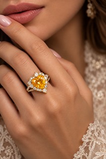 Žlutý safír 4.05 ct (Golden Yellow)