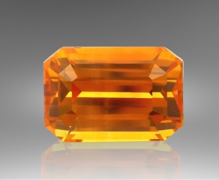 Žlutý safír 5.00 ct (Golden Yellow)