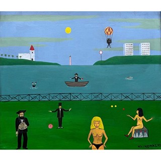 Josef Hlinomaz (1914 - 1978) - Letní divertimento u vody