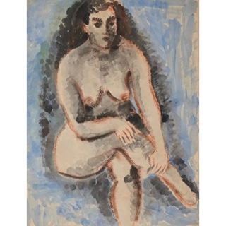 Antonín Pelc (1895 - 1967) - Sedící akt