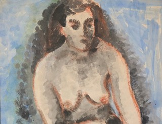 Antonín Pelc (1895 - 1967) - Sedící akt