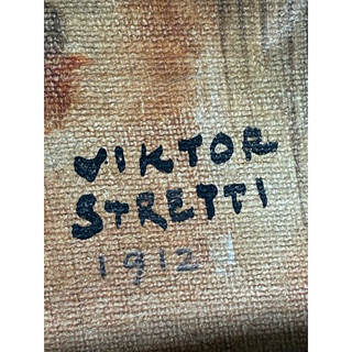 Viktor Stretti (1878 - 1957) - Malířka hoteliéru