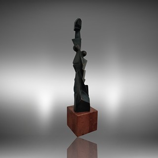 Ota Janeček (1919 - 1996) - Kubistická žena
