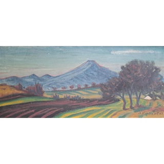 Oldřich Kerhart (1895 - 1947) - Milešovka