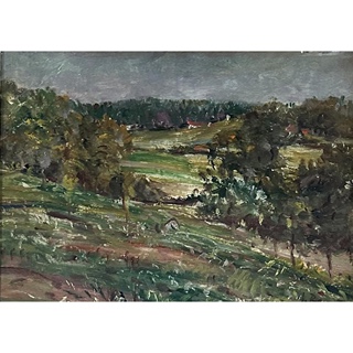 Vincenc Beneš (1883 - 1979) - Krajina v údolí