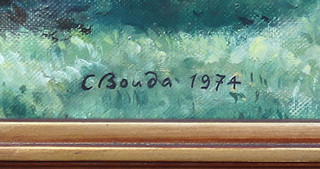 Cyril Bouda (1901 - 1984) - Hradčany od Vlašské ulice