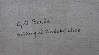 Cyril Bouda (1901 - 1984) - Hradčany od Vlašské ulice