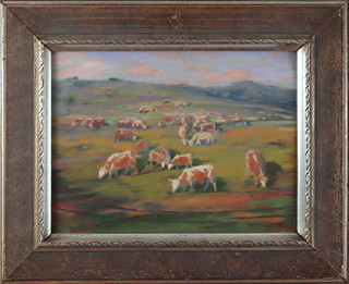 Karel Hofman (1906 - 1998) - Podvečer na pastvě