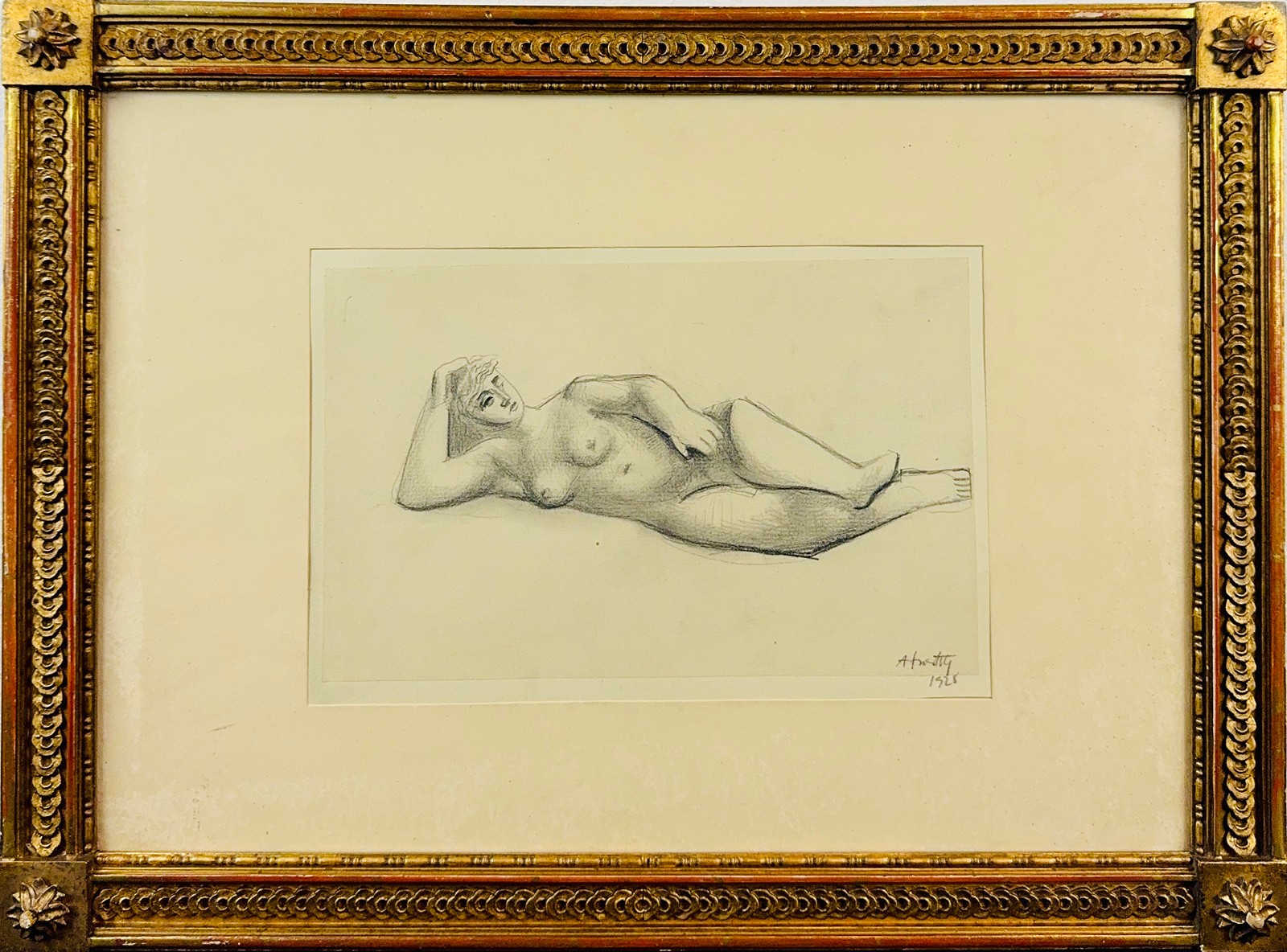 Alfréd Justitz (1879 - 1934) - Ženský akt