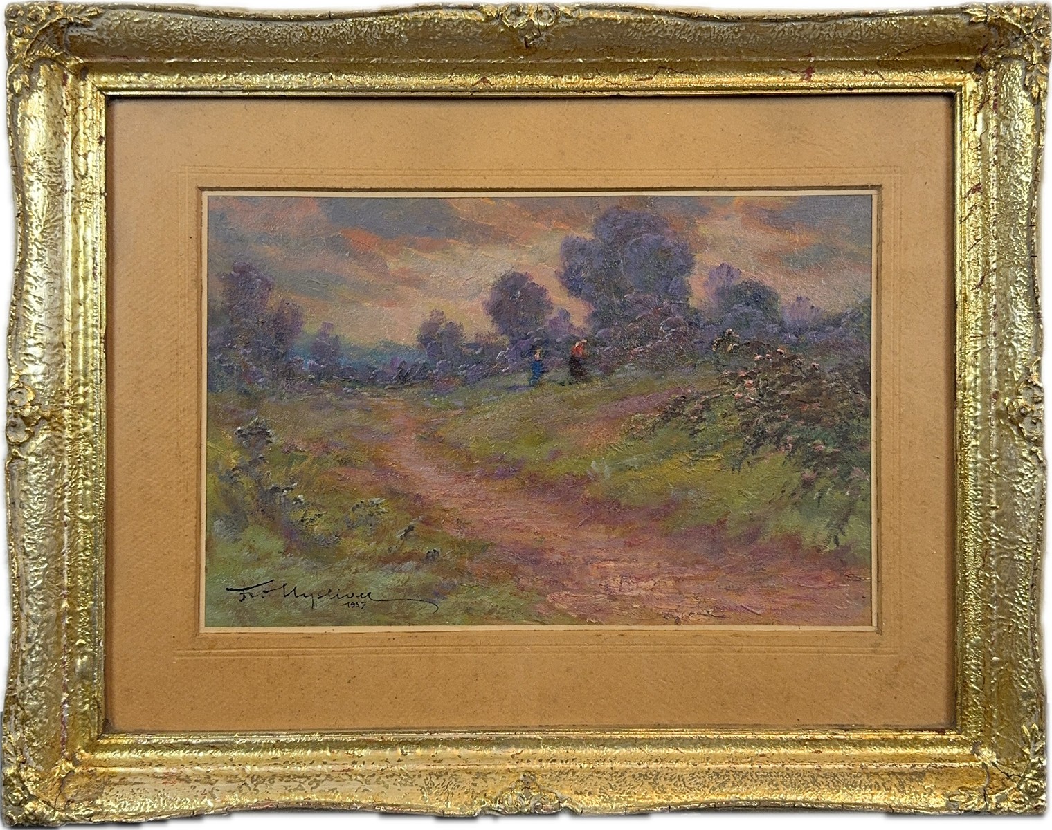 František Myslivec (1890 - 1965) - Letní pěšinka