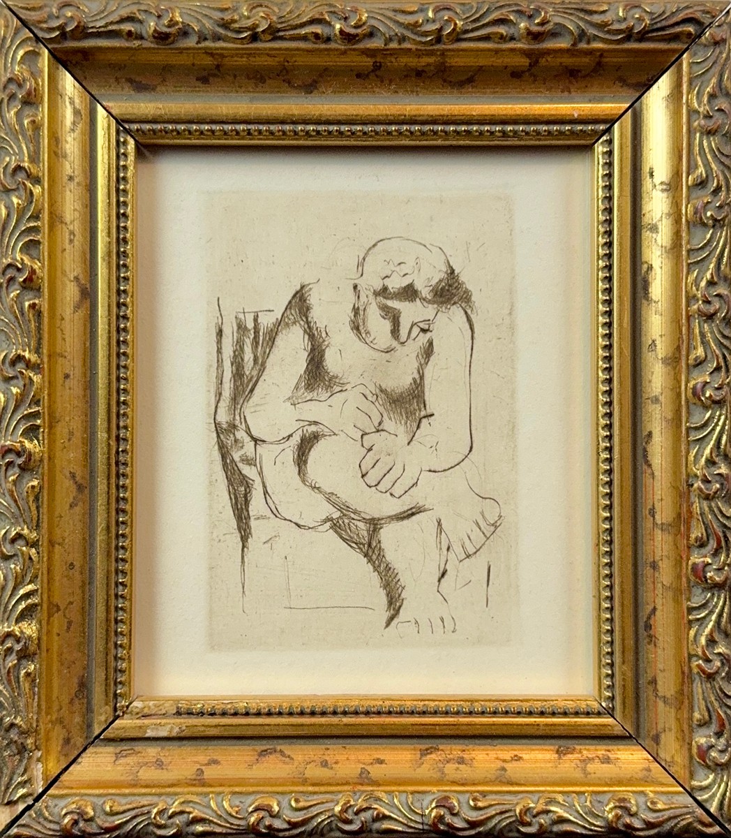 Alfréd Justitz (1879 - 1934) - Ženská postava