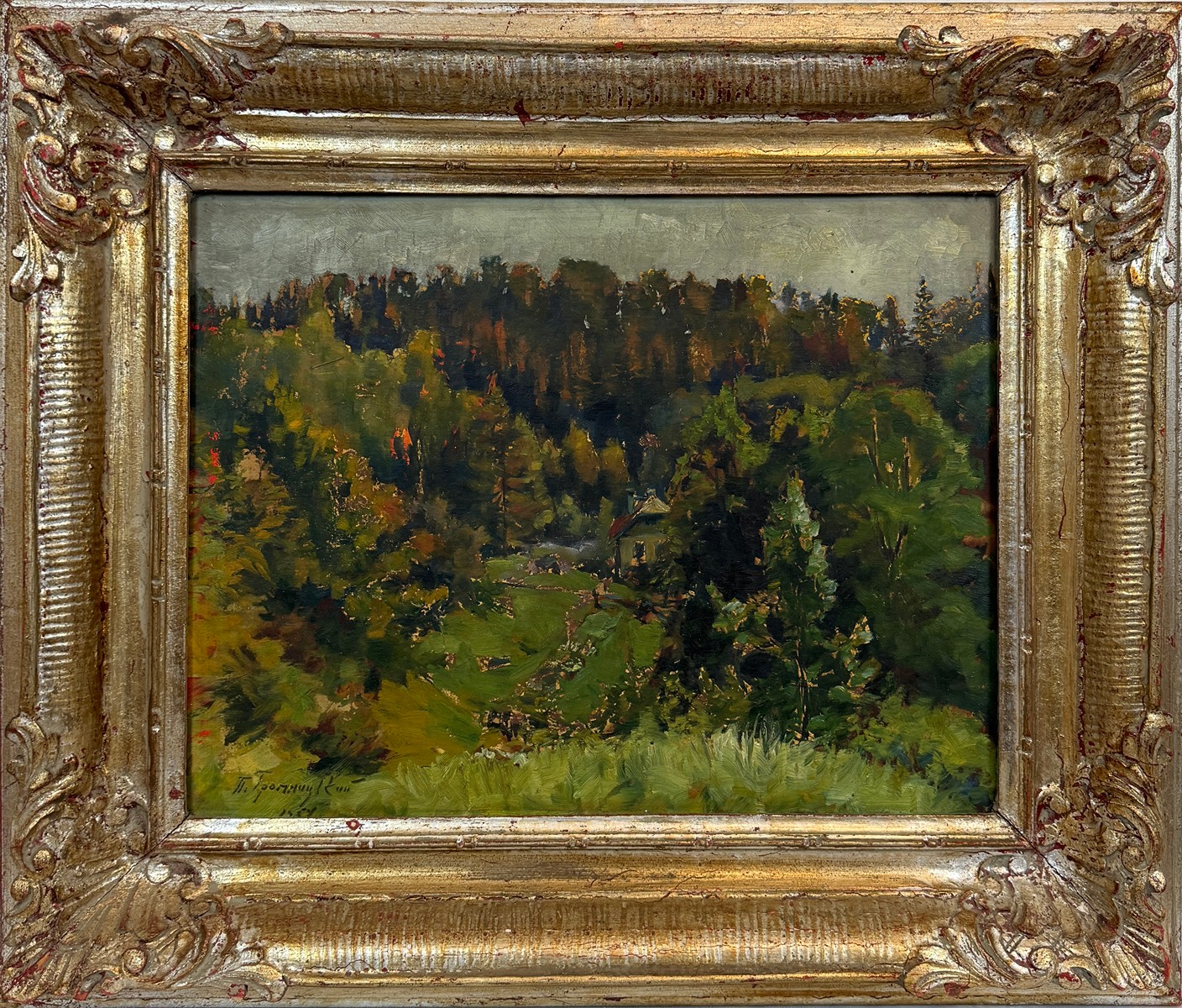 Pavel Antonovič Gromnickij (1889 - 1977) - Pohled k lesu