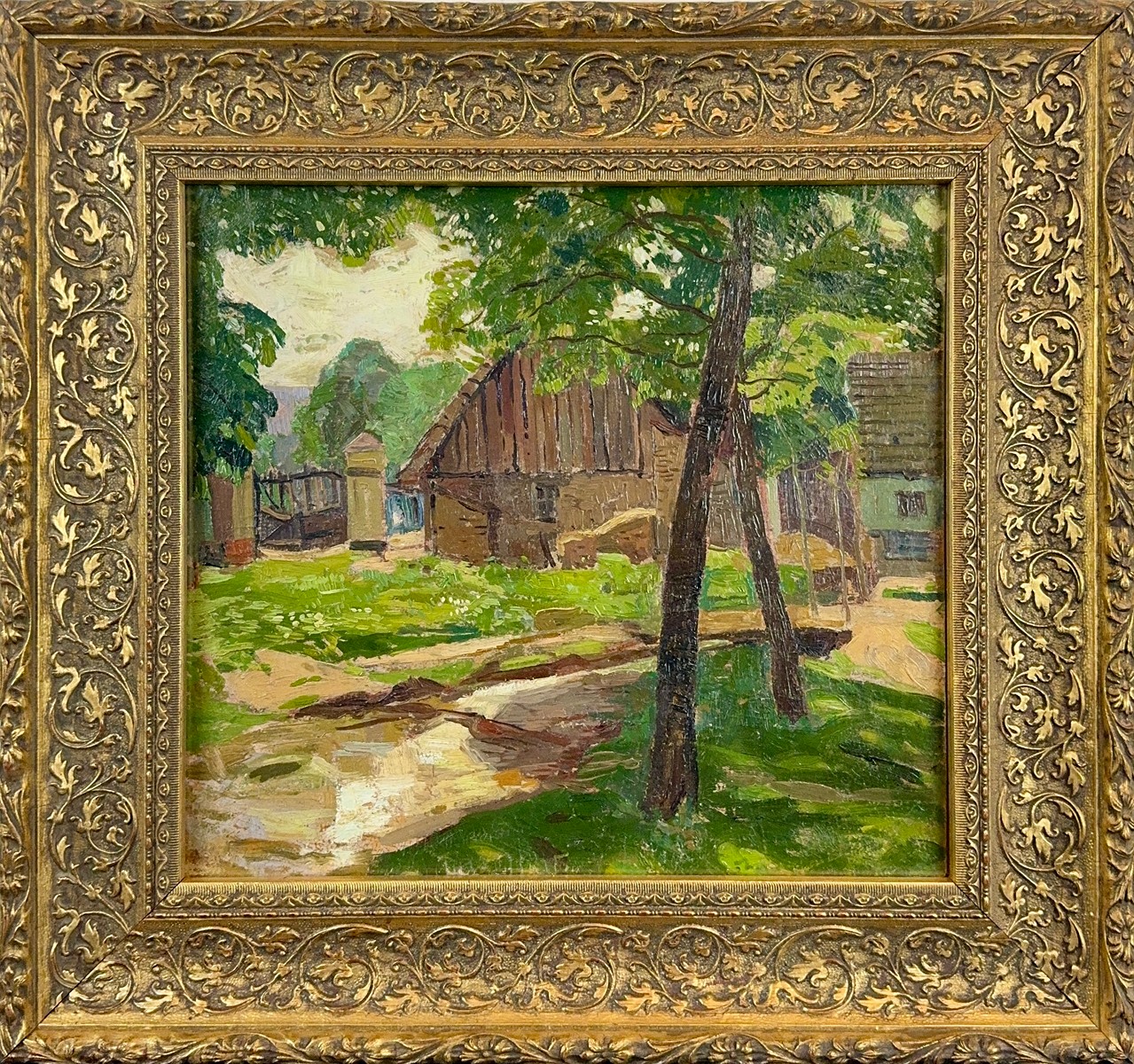 Gustav Macoun (1889 - 1934) - Motiv z Kameniček u Hlinska