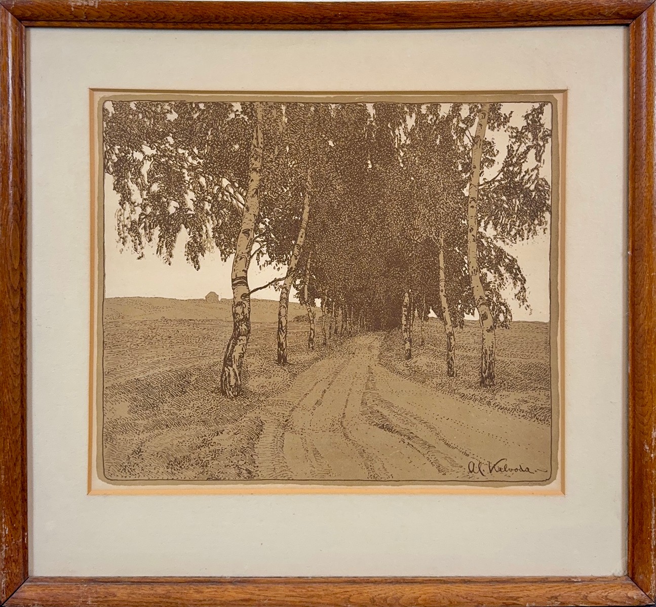 Alois Kalvoda (1875 - 1934) - Březová alej