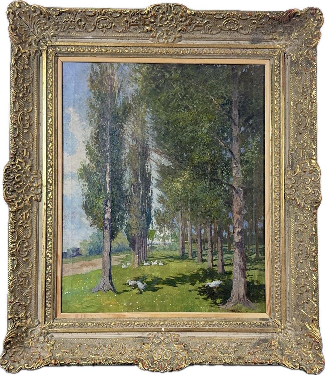 Petr Jaroš (1859 - 1929) - Vesnický motiv