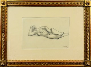 Alfréd Justitz (1879 - 1934) - Ženský akt