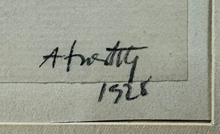 Alfréd Justitz (1879 - 1934) - Ženský akt