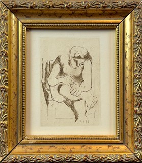 Alfréd Justitz (1879 - 1934) - Ženská postava