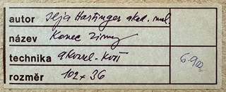 Ilja Hartinger (1935) - Konec zimy