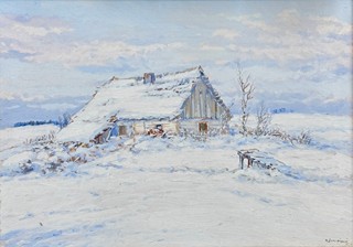 František Škrabánek (1901 - 1974) - Zasněžená samota
