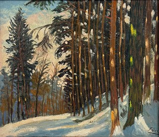 Jindřich Fürst (1873 - 1943) - Zimní les