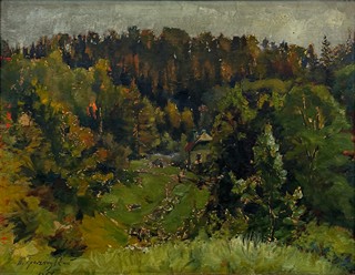 Pavel Antonovič Gromnickij (1889 - 1977) - Pohled k lesu