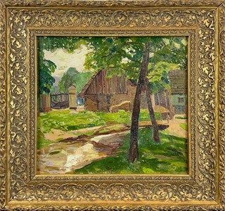 Gustav Macoun (1889 - 1934) - Motiv z Kameniček u Hlinska