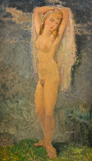 Josef Jiří Kamenický (1910 - 1981) - Akt dívky