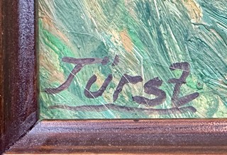 Jindřich Fürst (1873 - 1943) - Motiv z Hostivaře
